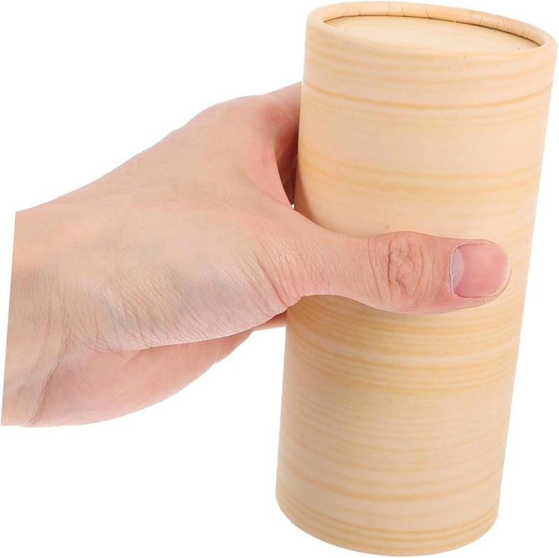 كابيلوك 4 قطع حامل علب المناديل الخشبية للسيارة حامل أكواب قابلة لإعادة التعبئة مناسب لموزع المناديل - Image 4